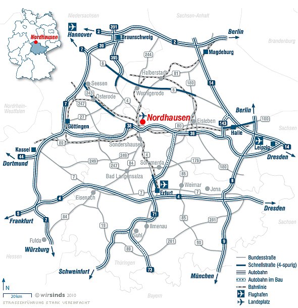 Anfahrtsskizze (Foto: wirsinds)