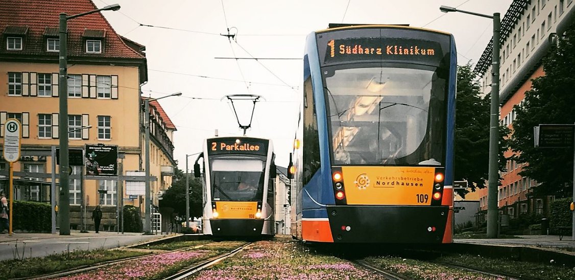 Stra&szlig;enbahn Nordhausen