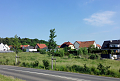 Blick auf die Dächer im Wohngebiet Nordhausen Ost