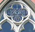 Fensterdetail  an der Cyriaci-Kapelle