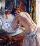 Edgar Degas, la toilette