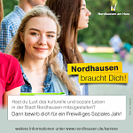 Bild: Die Stadtverwaltung Nordhausen hat noch freie Stellen f&uuml;r das Freiwillige Soziale Jahr zu vergeben