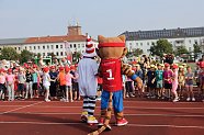 Schulanfangsaktionstag auf dem Hohekreuz-Sportplatz (Foto: Stadtverwaltung Nordhausen)