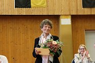 Verleihung Nordhäuser Ehrennadel an Gisela Hartmann (Foto:  Artikel)