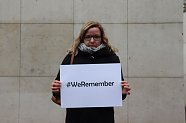 #WeRemember - Gedenken zum Holocaust-Gedenktag (Foto: Stadtverwaltung Nordhausen)