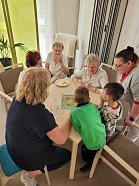Beginn der Kooperation Kindertageseinrichtung „Kleine Spürnasen“  Caritas Altenpflegezentrum „St. Josefshaus“ (Foto: Kindertageseinrichtung „Kleine Spürnasen“)