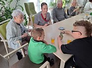 Beginn der Kooperation Kindertageseinrichtung „Kleine Spürnasen“  Caritas Altenpflegezentrum „St. Josefshaus“ (Foto: Kindertageseinrichtung „Kleine Spürnasen“)