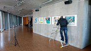 Ausstellung des Nordhäuser Künstlers Jürgen Rennebach in Warschau (Foto: )
