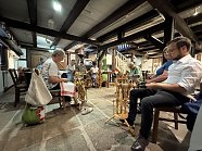 Bild: Historische Handarbeit neu entdeckt: Spinnkreis im Museum Tabakspeicher