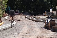 Aktueller Stand Sanierung Wallrothstraße und B4/ Parkallee (Foto: Stadtverwaltung Nordhausen)