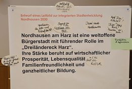 Leitbildentwicklung 4. Werkstatt (Foto: Stadt Nordhausen)