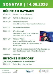 Bild: Programmheft des 56. Rolandsfests