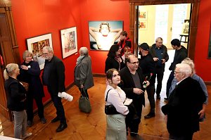 Bild: Vernissage "Heimat und Tapeten"