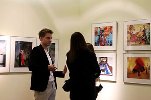 Bild: Vernissage "Heimat und Tapeten"