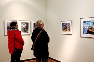Bild: Vernissage "Heimat und Tapeten"
