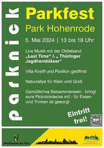 Parknick im Park Hohenrode
