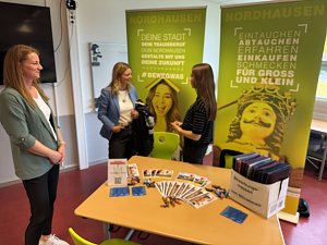 Mini-Berufsmesse in der Staatliche Regelschule „Gotthold Ephraim Lessing“