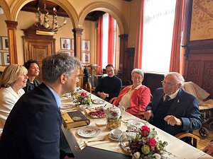 Verleihung der Ehrenbürgerwürde an Albrecht Weinberg
