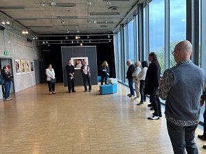 Ausstellung des Nordhäuser Künstlers Jürgen Rennebach in Warschau