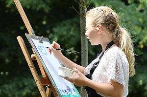 Kreatives Sommerprogramm begleitend zur Ausstellung „Durch die Blume! Blumendarstellungen in der Kunst“ im Kunsthaus Meyenburg