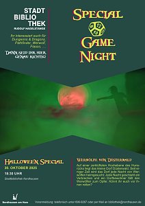 Halloween Veranstaltung in der Stadtbibliothek