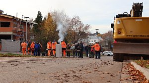 Bild: Teilabschnitt der Stra&szlig;en Zum Gumpetal und Zur Sch&ouml;nen Aussicht fertiggestellt
