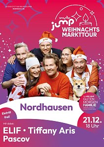 MDR JUMP Weihnachtsmarkt-Tour macht Halt in Nordhausen