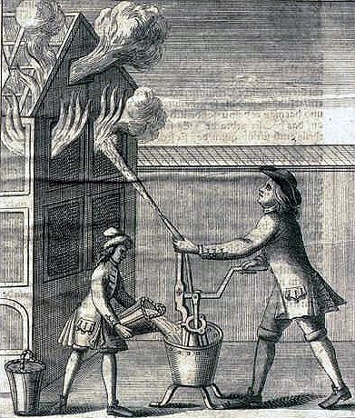 3. Leupoldsche Ein-Mann-Spritze von 1720 (Foto: Museum Tabakspeicher)