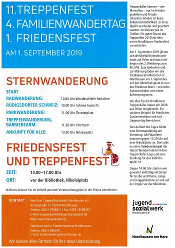 Friedensfest 2019 (Foto: Stadtverwaltung Nordhausen)