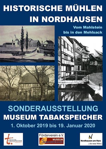 Historische Mühlen (Foto: Stadtverwaltung Nordhausen)