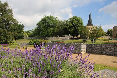 Petersberggarten im Winter geschlossen (Foto: Pressestelle Stadt Nordhausen)