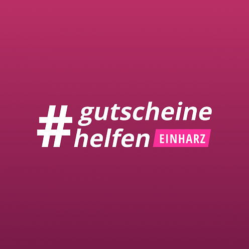 #GUTSCHEINEHELFEN (Foto: EINHARZ GmbH)