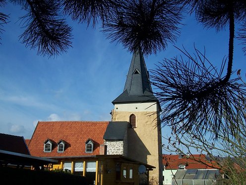 St. Moritz-Kirche ist die einzige aus Gipsstein gebaute Kirche Europas (Foto: Stadtverwaltung Nordhausen)