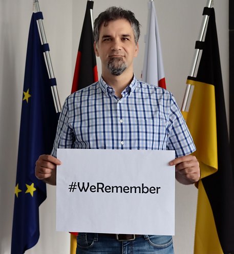 #Weremember Oberbürgermeister Kai Buchmann (Foto: Stadtverwaltung Nordhausen)