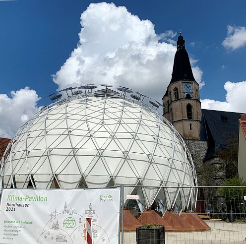 Klima-Pavillon (Foto: Stadtverwaltung Nordhausen)