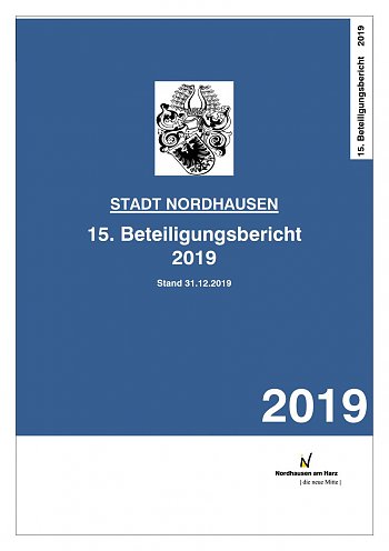 Beteiligungsbericht 2019 (Foto: Stadtverwaltung Nordhausen)