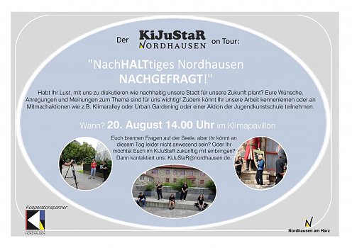 Kinder- und Jugendstadtrat meets Klima-Pavillon (Foto: Stadtverwaltung Nordhausen)