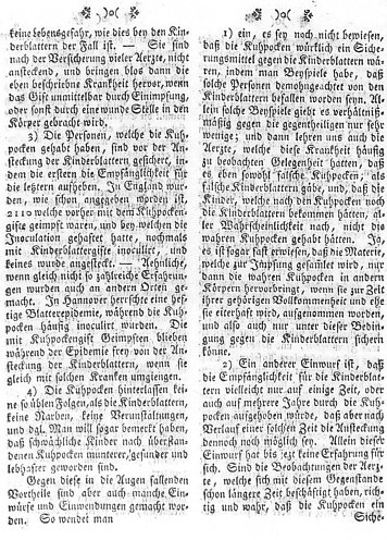 Quelle 3 Stadtarzt Dr. med. Franz Ernst Filter (1768-1807) im „Nordhäuser Wöchentlichen Nachrichts-Blatt“, Jg. 1801, (Foto: Stadtarchiv)