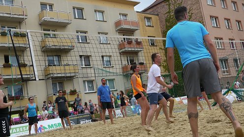 Beachvolleyball zum Rolandsfest 2019 (Foto: Stadtverwaltung Nordhausen)