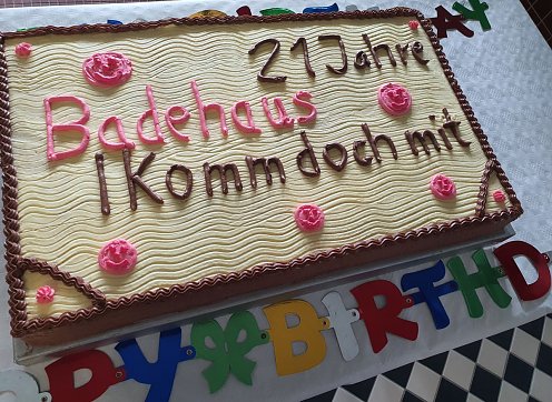 21. Geburtstag (Foto: Badehaus Nordhausen GmbH)