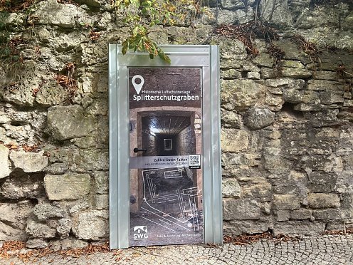 Splitterschutzgraben (Foto: ©Stadtverwaltung Nordhausen)
