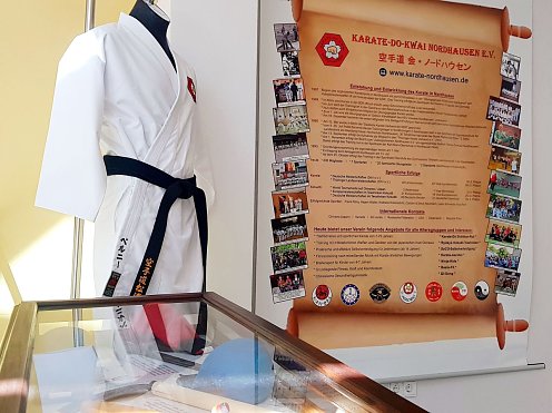 Karate-Do-Kwai Nordhausen in der FLOHBURG-Vereinsecke (Foto: )