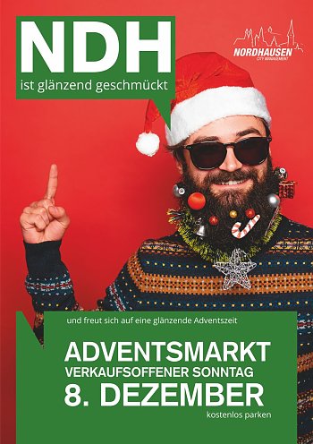 Verkaufsoffener Sonntag zum 2. Advent (Foto: Stadtverwaltung Nordhausen)