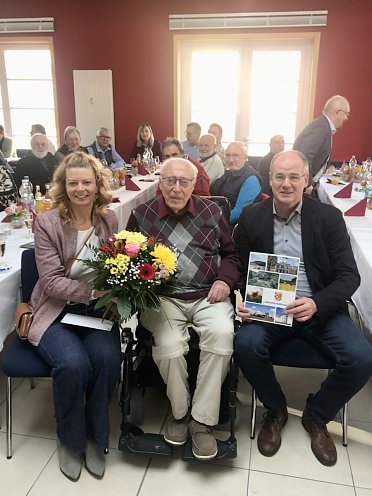 Karl-Heinz Bosse 100. Geburtstag (Foto: Stadtverwaltung Nordhausen)