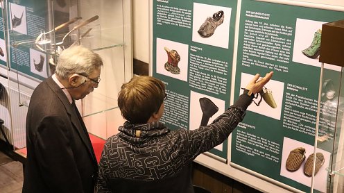 Museum Tabakspeicher: Neue Sonderausstellung „Gut gelaufen - Die Geschichte des Schuhs“ (Foto: Stadtverwaltung Nordhausen)