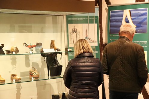 Sonderausstellung „Gut gelaufen  Die Geschichte des Schuhs“ bis zum 8. Juni  (Foto: Stadtverwaltung Nordhausen)