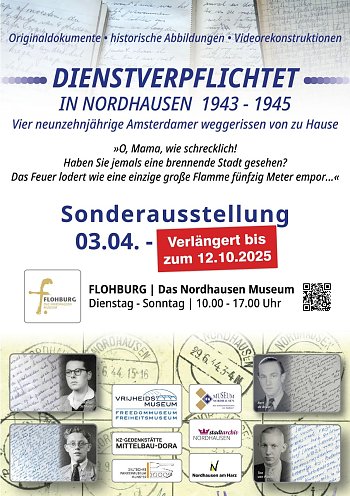 Sonderausstellung „DIENSTVERPFLICHTET IN NORDHAUSEN 1943  1945“ wird bis Oktober verlängert (Foto: )