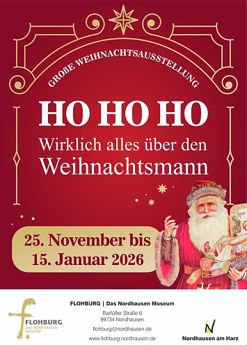 Bild: Weihnachtsausstellung im Museum Flohburg - Ein Besuch beim Weihnachtsmann