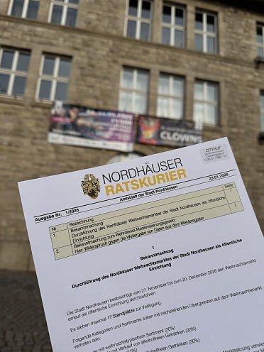 Bild: Ratskurier Nr. 1/2026 erschienen