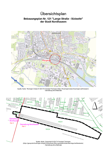 &Uuml;bersichtsplan (Foto: Stadt Nordhausen)